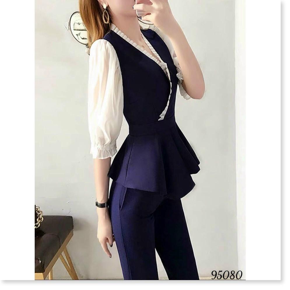 SET BỘ ĐỒ NỮ CỐNG SỞ CỰC XINH , TÔN DÁNG CHO CÁC CHỊ EM KHANH AN FASHION