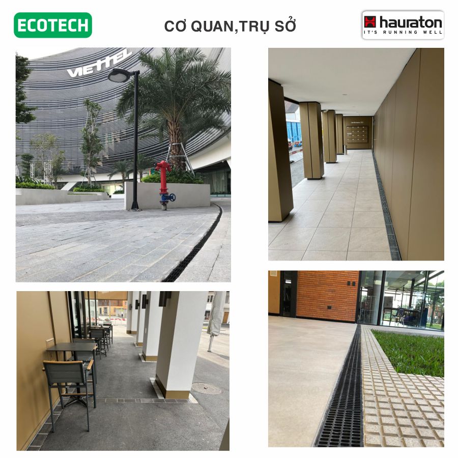 Cống thoát nước lắp ghép : Hiệu suất tối ưu, Thẩm mỹ, bền vững, chuyên dụng dành cho dân dụng & sân vườn, 2 lựa chọn nắp cống: