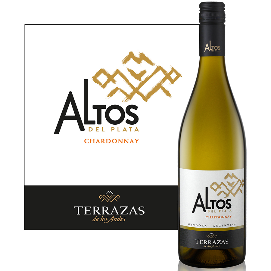 Rượu vang trắng Terrazas Altos Chardonnay 12.5% - 14.5% 750ml – Không hộp
