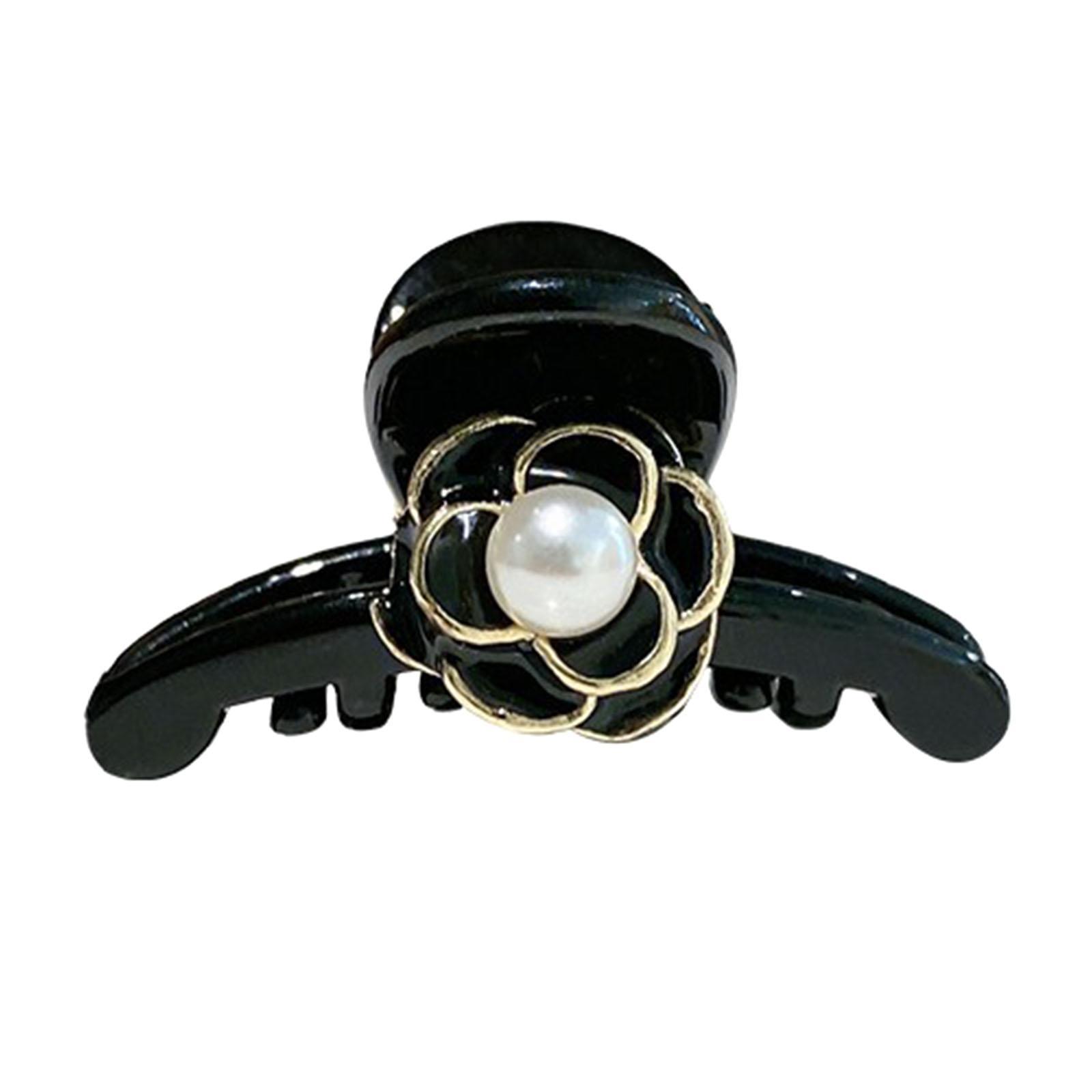 Camellia Pearl Hair Daily for Women Girls Washface Party Barrettes