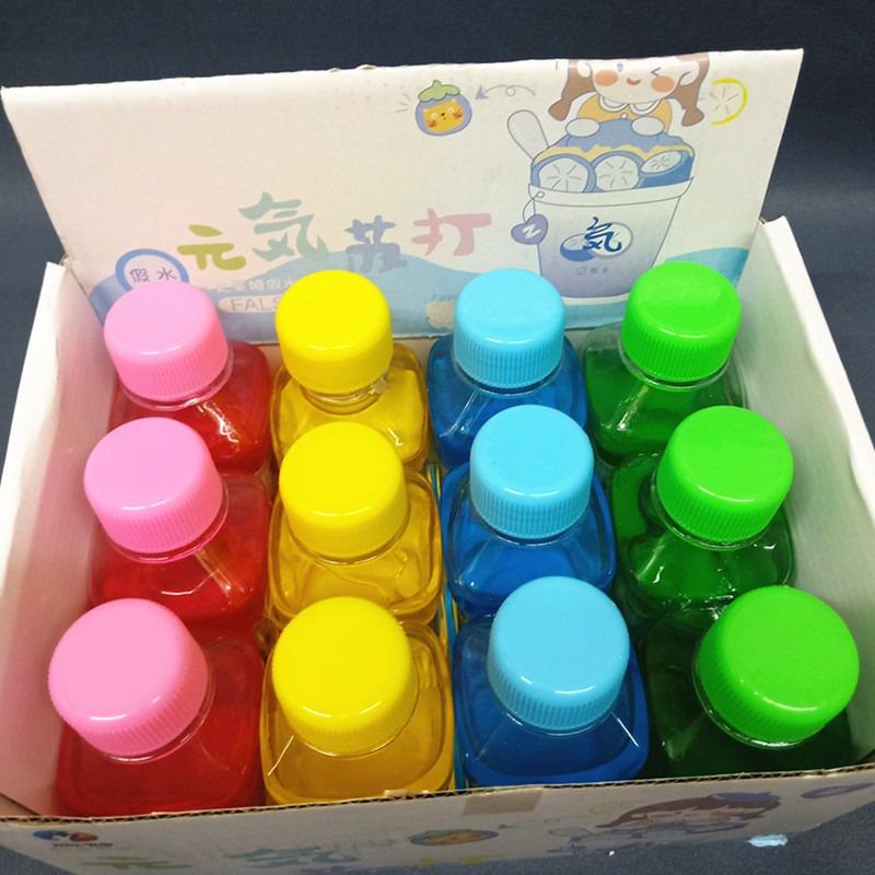 Slime chai nước ngọt 250ML 4 màu cực đẹp chất trong Đồ chơi hủ slam dẻo chất nhầy ma thuật squishy