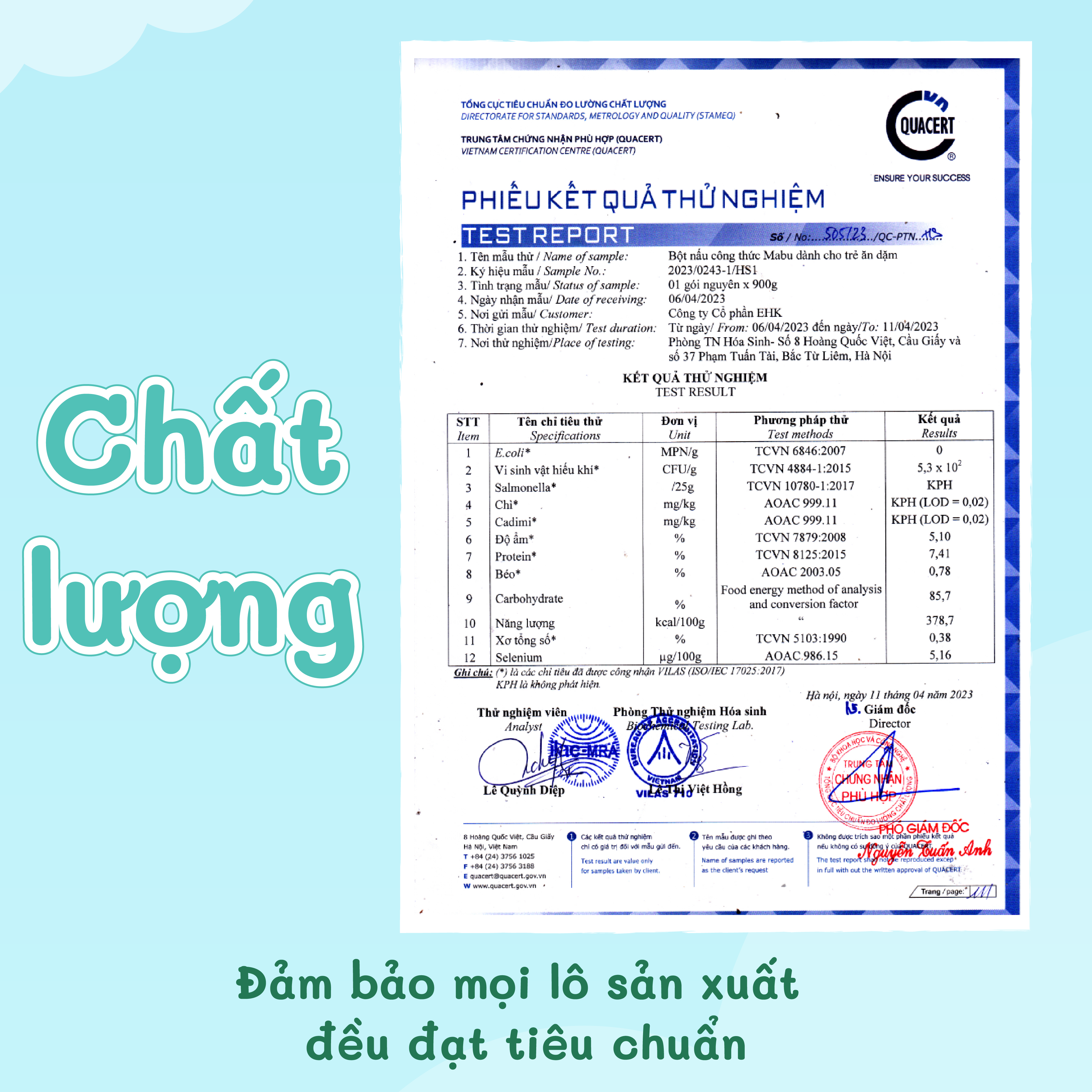 Bột nấu công thức Mabu dành cho trẻ ăn dặm 400g