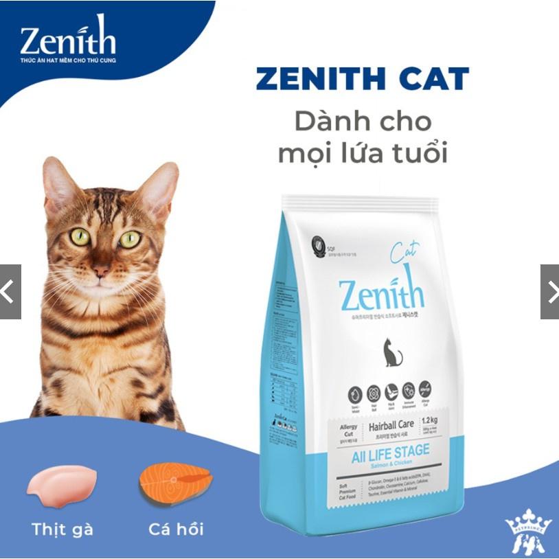 ZENITH 1.2KG HẠT MỀM CHO MÈO