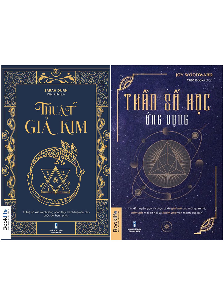 Combo Thuật Giả Kim + Thần Số Học Ứng Dụng (2 Quyển)