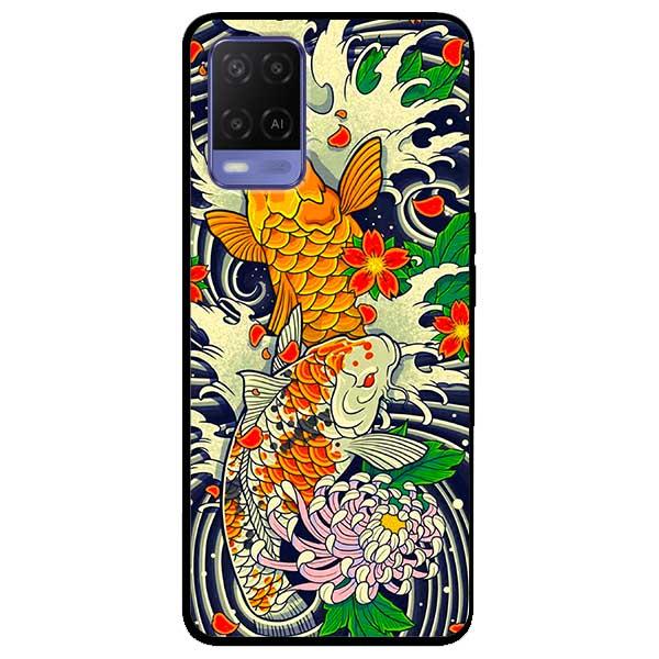 Ốp lưng dành cho Oppo A54 - Oppo A74 - Oppo A94 - Đôi Cá Chép