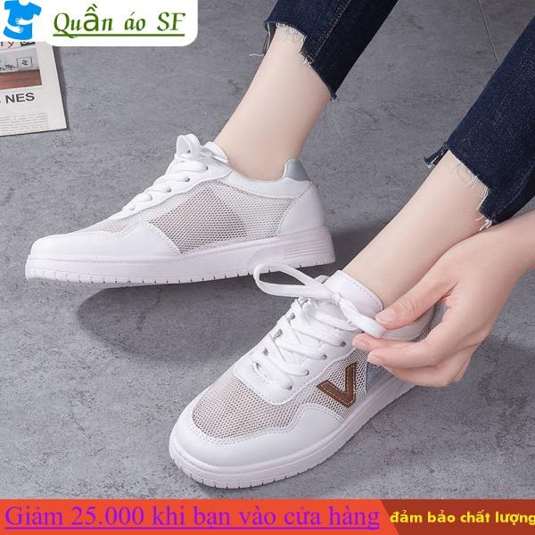 White Shoes Women's Shoes New All-Matching Hollow Breathable Mesh Canvas Sports Board Shoes Mesh Surface Shoes Thin oAPo