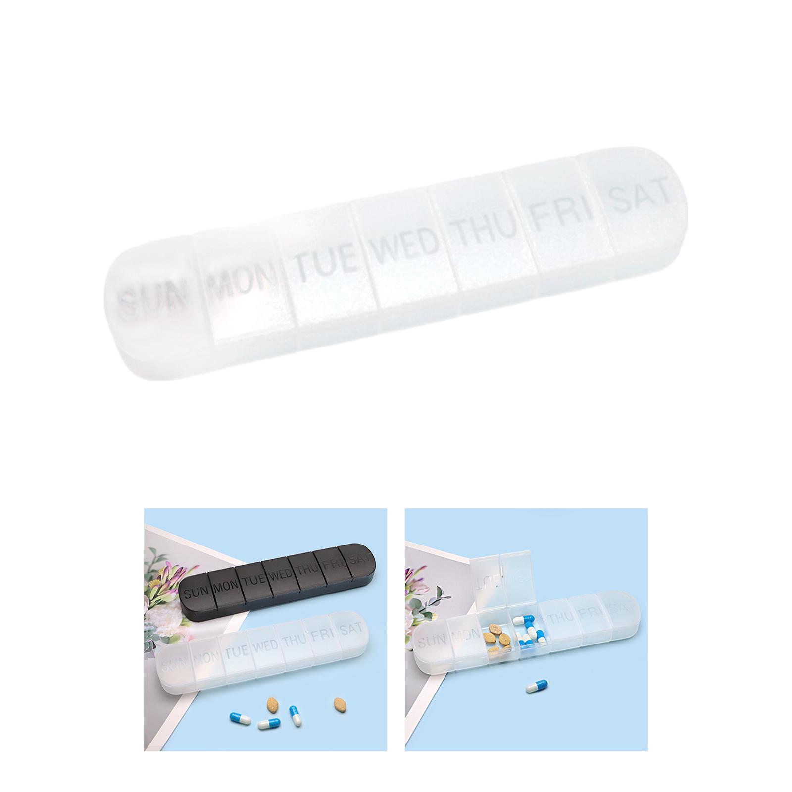 Weekly  Organizer  Case Portable  Holder Storage Case Travel  Box for Backpacking Daily Outdoor Travel