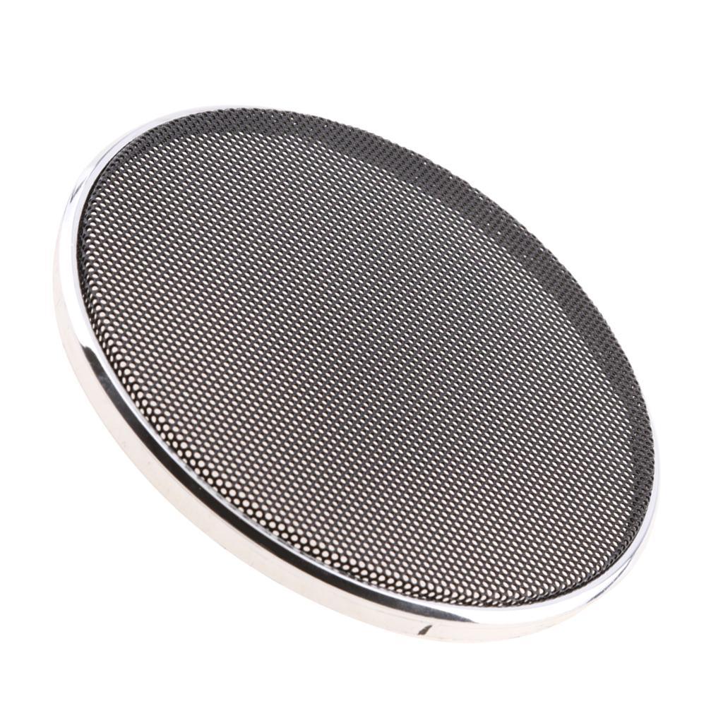 Mesh Car Speaker Subwoofer Grille Grill with 1 Rings 4 inch