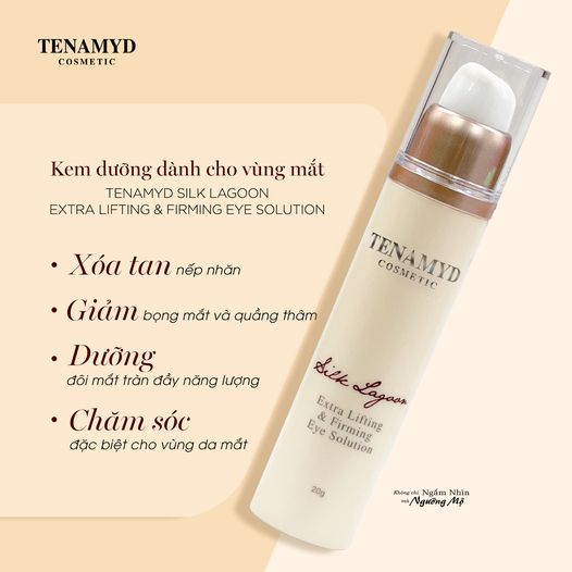Kem dưỡng dành cho vùng da mắt TENAMYD Silk Lagoon Extra Lifting &amp; Firming Eye Solution 20ml