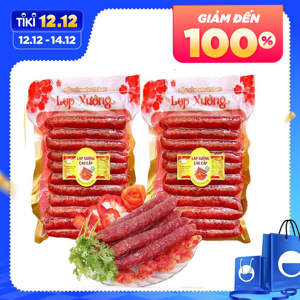 1KG LẠP XƯỞNG TÔM ÍT MỠ THƠM NGON HIỆU TÂN LỘC PHÁT