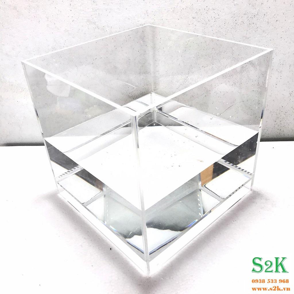 Bể acrylic CB40, Siêu trong, siêu nhẹ hồ mika phù hợp cho nuôi cá, cây thủy sinh... có thể dùng kèm theo đèn, bơm, lọc