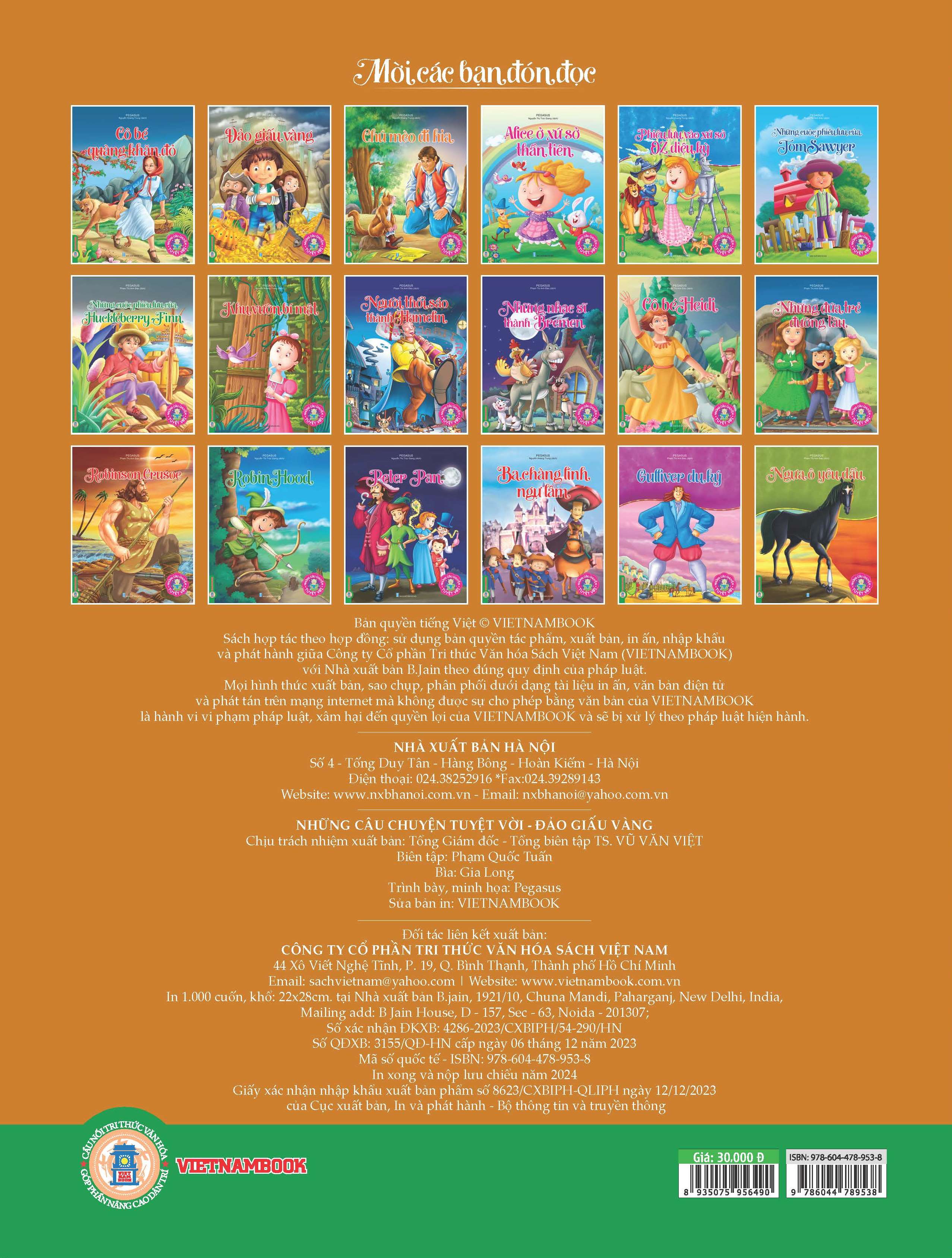 Những câu chuyện tuyệt vời - Đảo Giấu Vàng