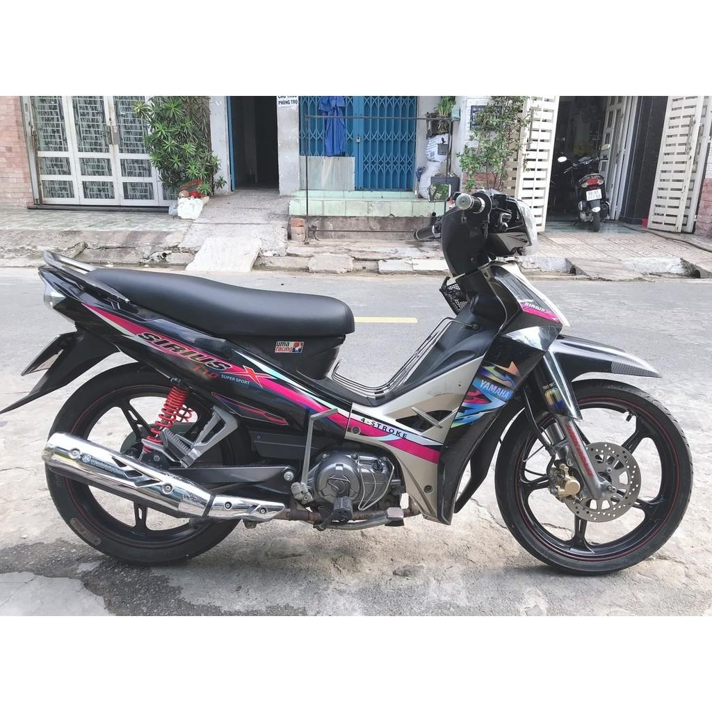 Tem sirius 110 hồng đen X crom