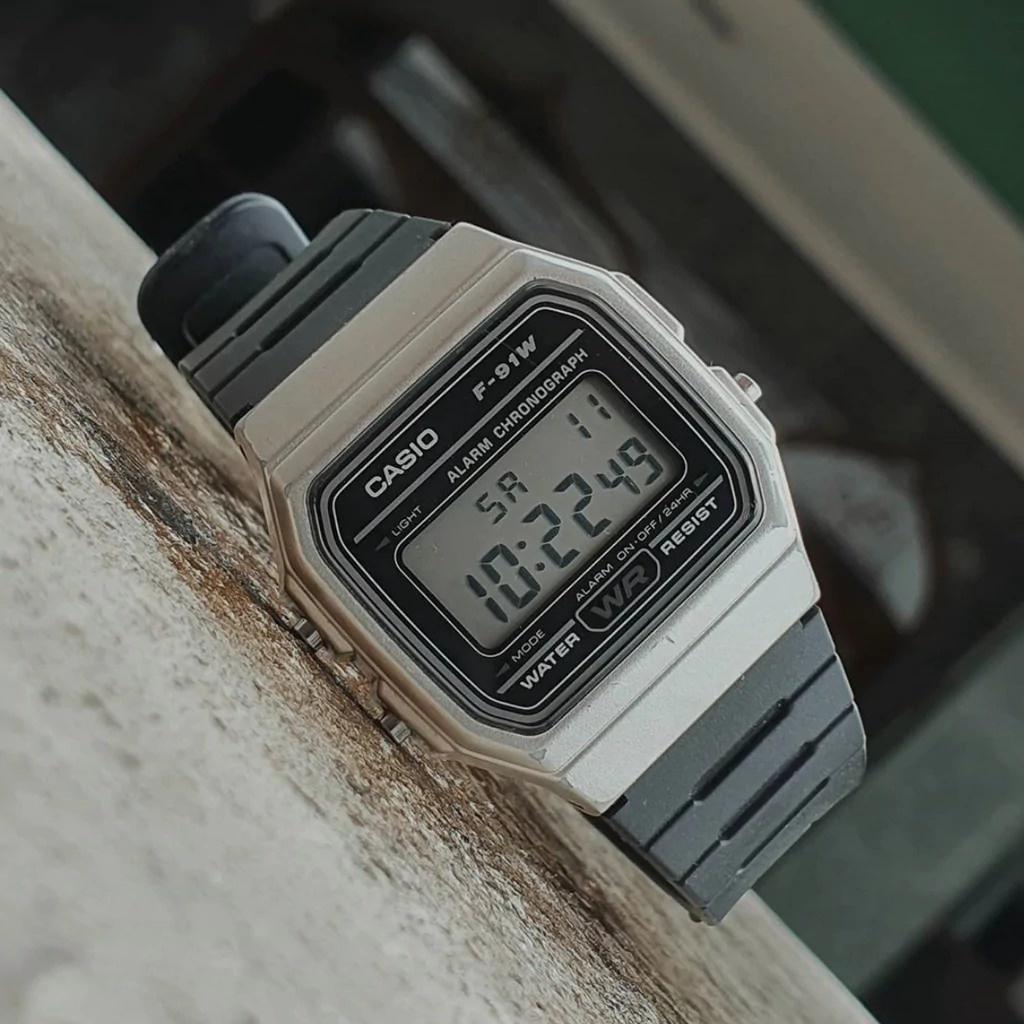 Đồng Hồ Nam Dây Nhựa CASIO F-91WM-7A | F-91WM-7ADF