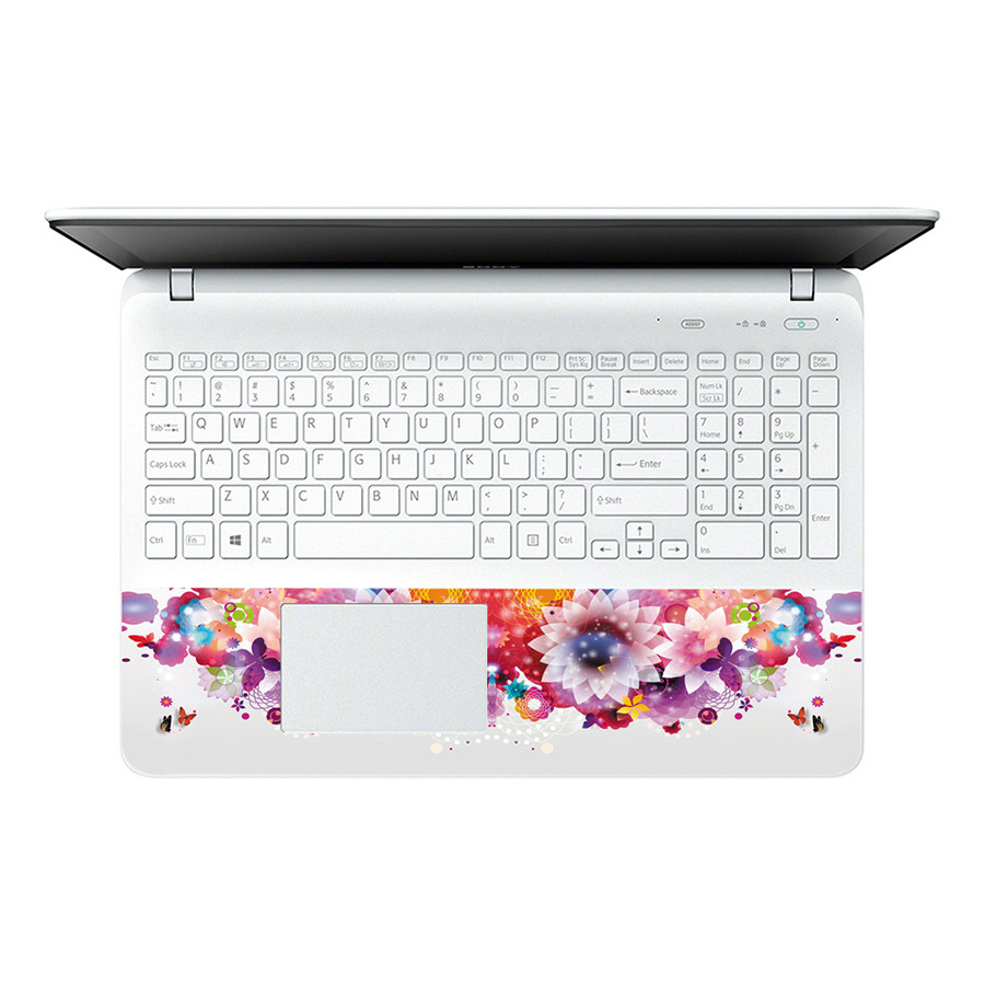 Miếng Dán Decal Dành Cho Laptop Mẫu Hoa Văn LTHV-205