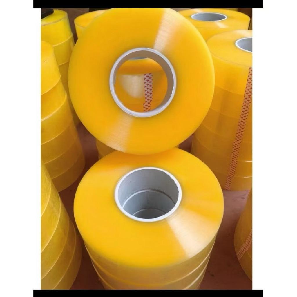 Băng dính và băng keo 1kg/1cuộn Độ Bám Dính Siêu Tốt Chống Thấm Nước Dễ Kéo Dài Và Bền Màu Sắc Trong Vàng Đục Chất Lượng Cao bang dinh