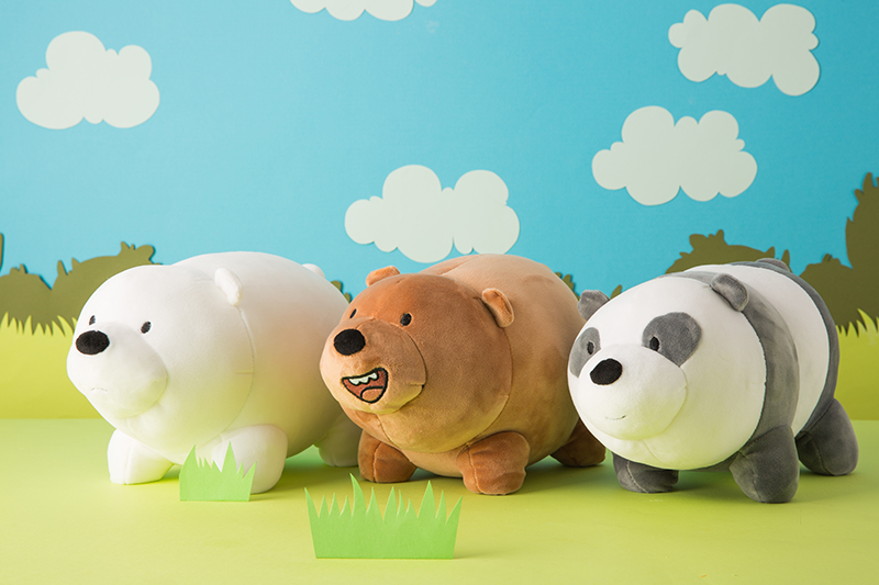 Gấu bông Gấu trúc Panda Pan-pan tháp gấu We Bare Bears Chúng tôi đơn giản là gấu 35cm