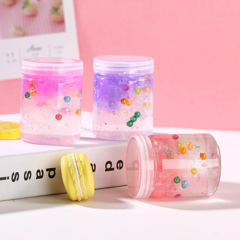 SLIME NGỌC TRAI BIỂN charm sao phối 2 màu cực đẹp đồ chơi slam squishy