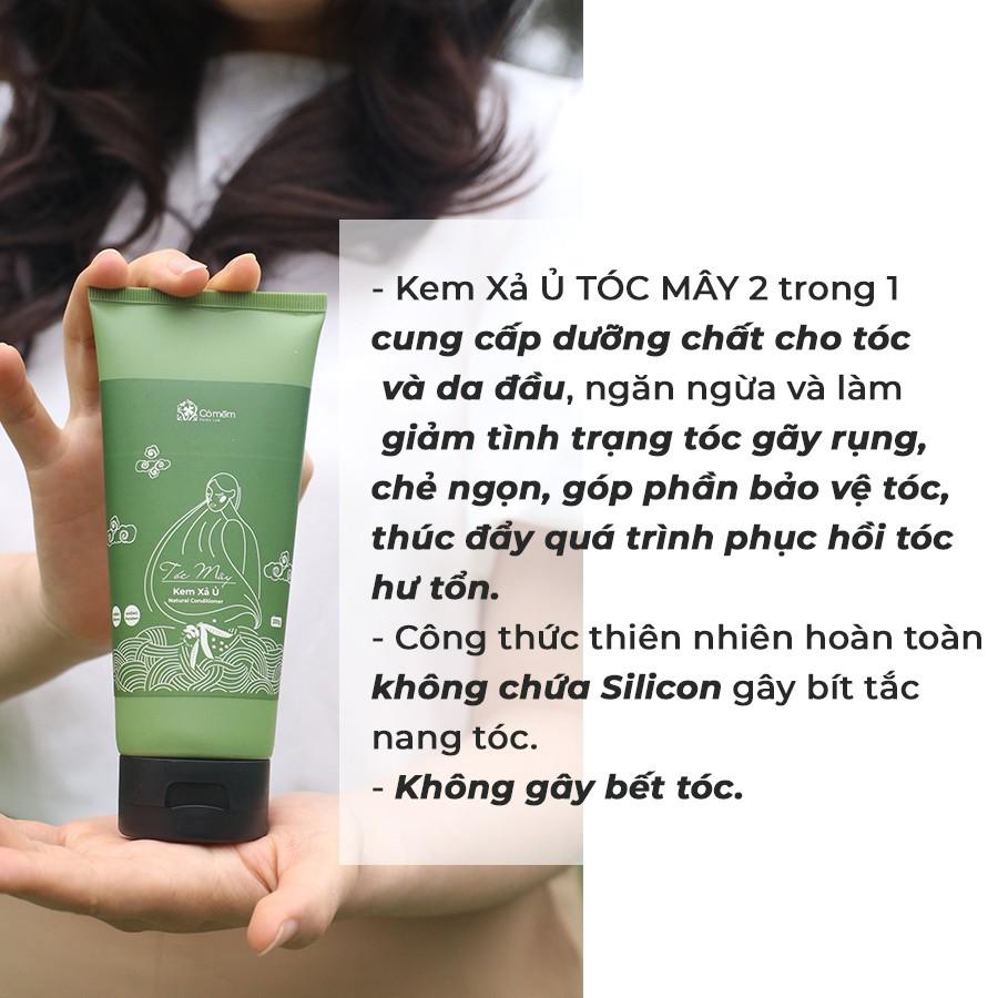 Bộ Gội Xả Tóc Mây An Toàn Chiết Xuất Bồ Kết Cỏ Mềm