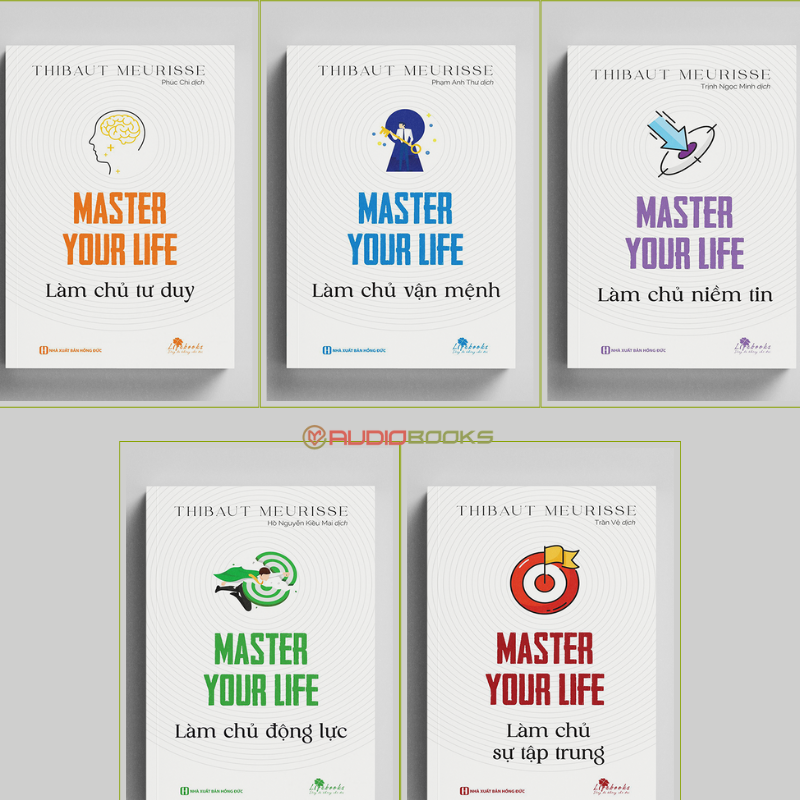 Bộ Sách Master Your Life - Làm Chủ Cuộc Sống - Thay Đổi Cuộc Đời