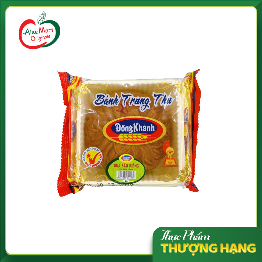 Bánh Trung thu Đồng Khánh Dừa Sầu Riêng 2 Trứng