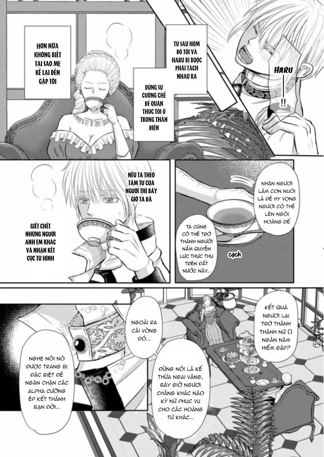 chết rồi mà lại trở thành con trai của kẻ phản diện, lại còn là omega huyền thoại, giỡn mặt hả! chapter 2 18