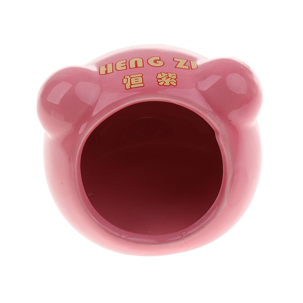Ceramic Hamster Bird Squirrel Summer Cooling Bed Pet Toy House Nest