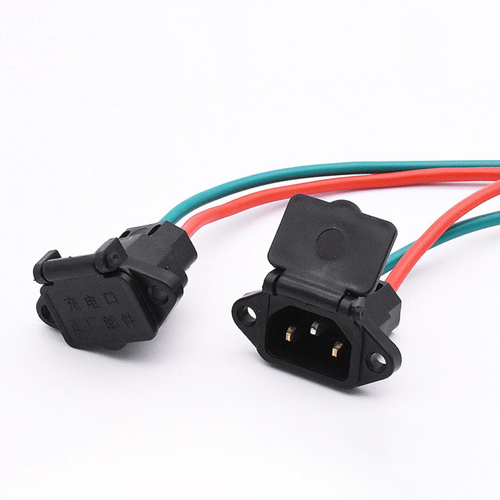 Battery Charging Port Charger Socket Waterproof Spare Parts Durable