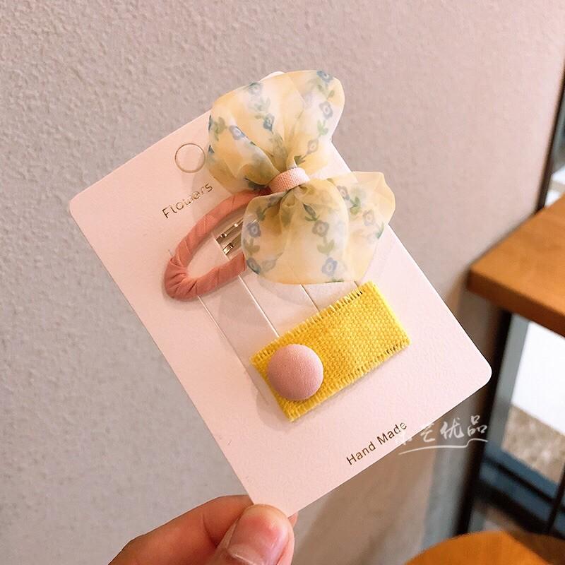 COMBO KẸP TÓC CHO BÉ GÁI PHONG CÁCH HÀN QUỐC SIÊU DỄ THƯƠNG