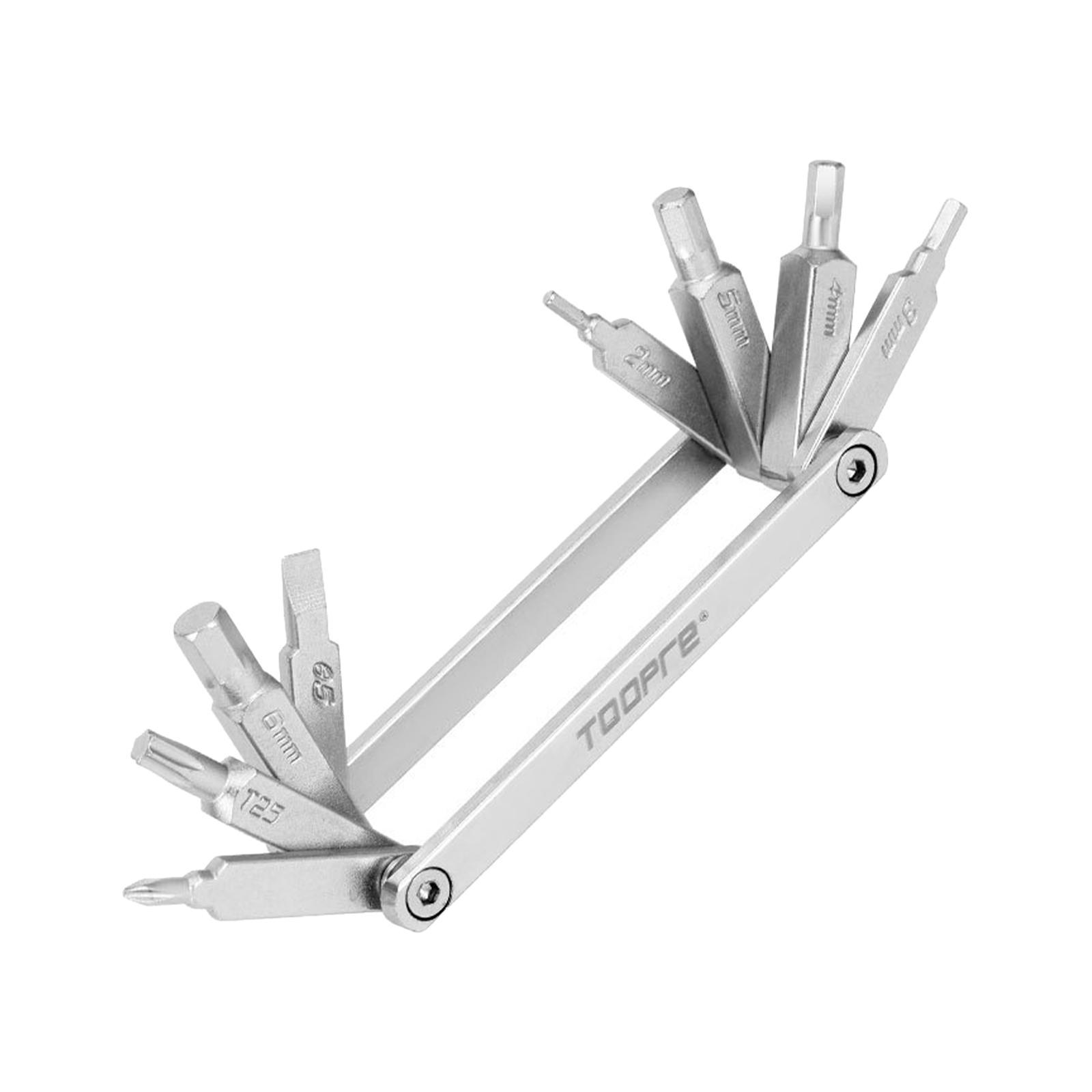 Multifunctional Bike Cycling Mechanic Repair Tool , Tool , Portable Repair Tool Set, Folding Repair Tool Set