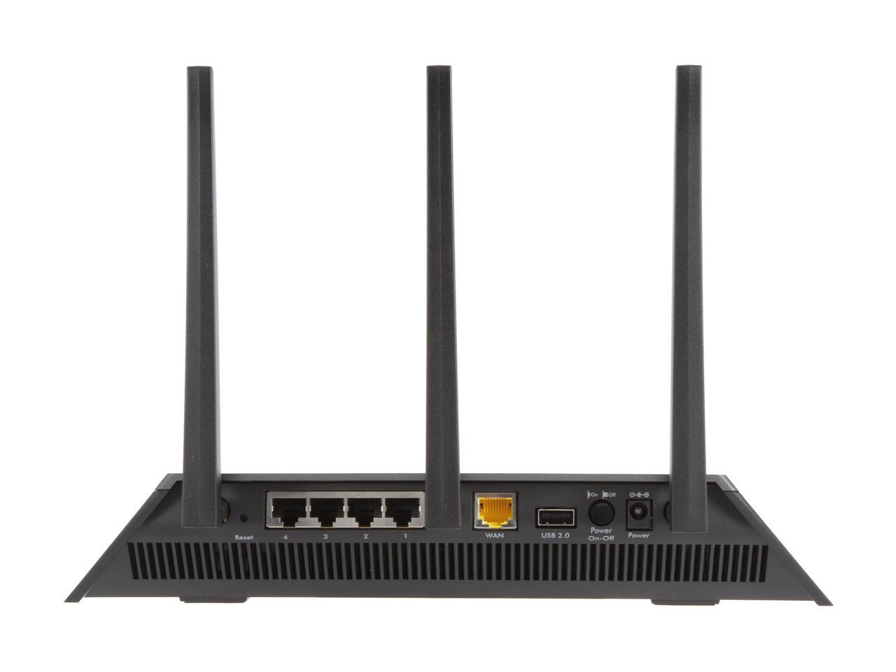 Thiết Bị Phát Sóng Băng Tần Kép 2.4GHz &amp; 5GHz Chuẩn AC1900 NIGHTHAWK SMART Wifi Router NETGEAR R7000 - Hàng Chính Hãng