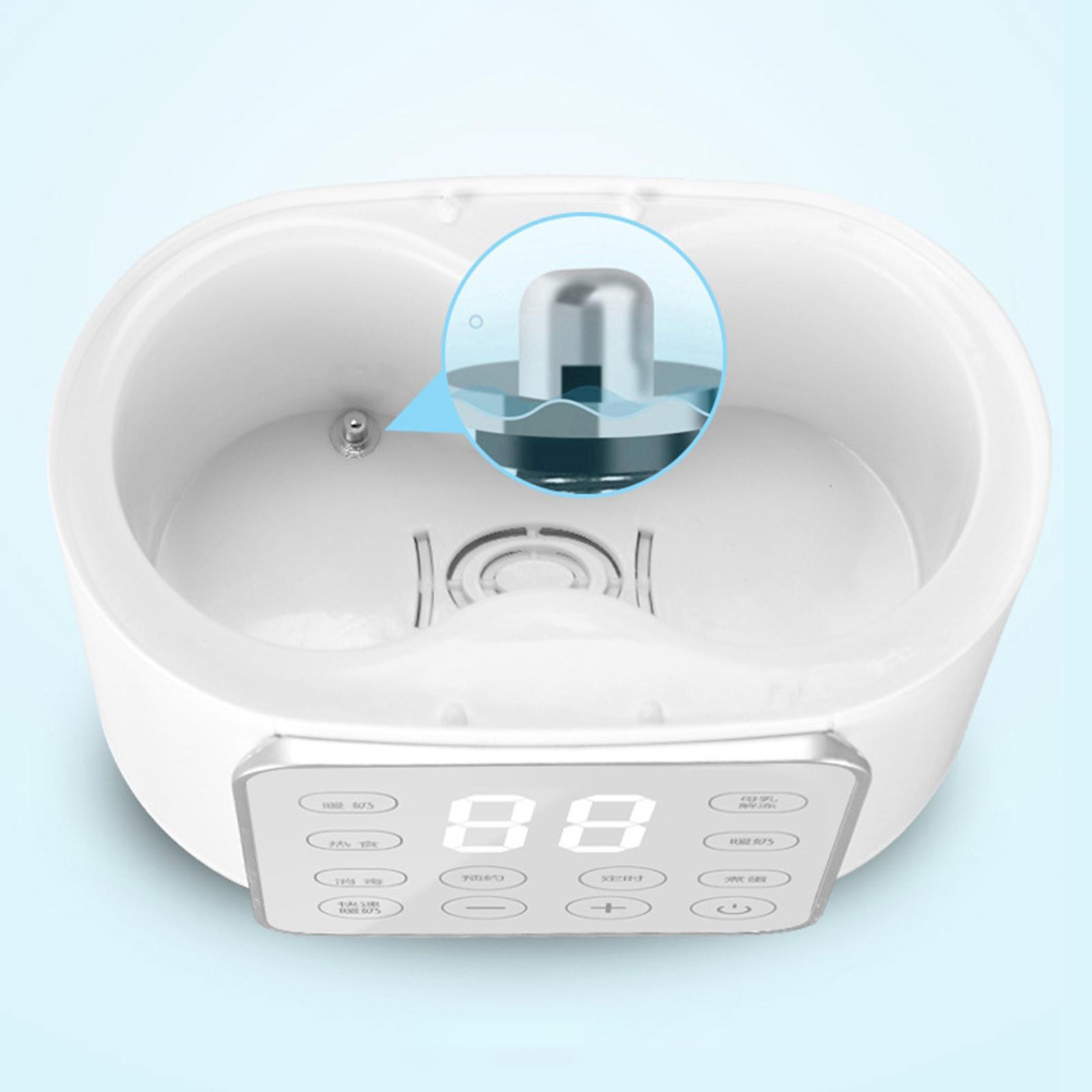 Portable Dual Bottle Baby Feeding Heater Food Grade for Travel Home