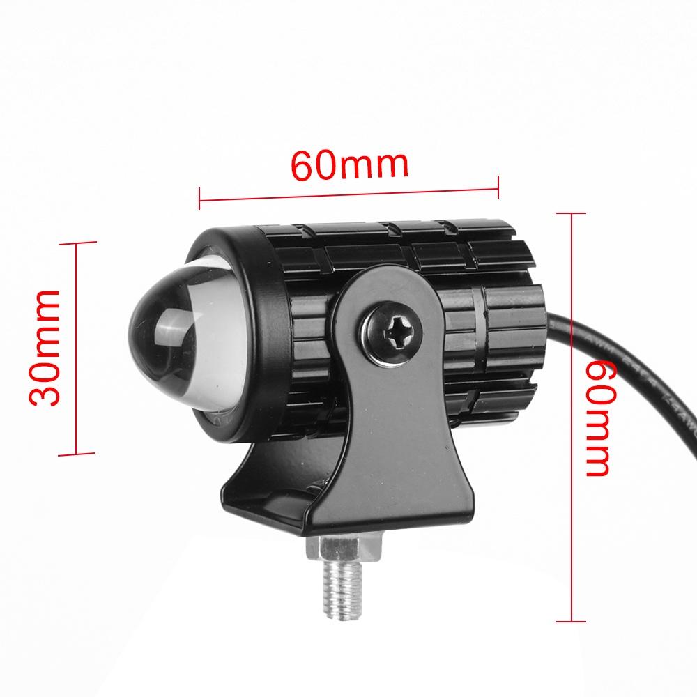 Đèn pha LED hai màu sắc cho xe máy Cafe Racer