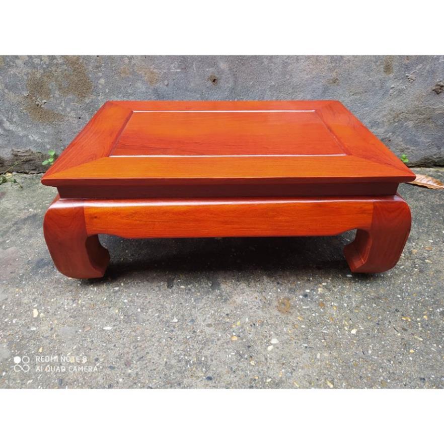 Bàn ô sin,bàn trà cơm gỗ hương loại lớn 40x60 cao 18cm