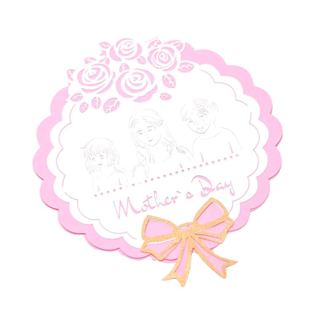 Sweet Freestanding Mothers Day Gift Card Greeting Cards Invitation Card Thank