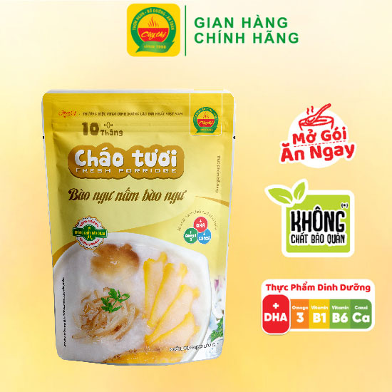 Cháo Tươi Bào Ngư Nấm Bào Ngư Cây Thị