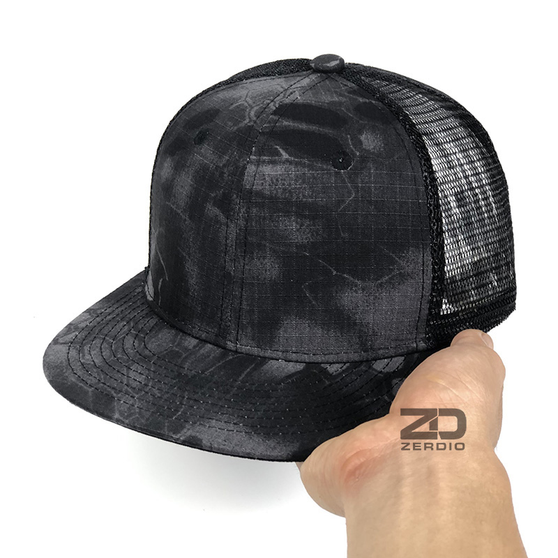 Mũ lưỡi trai hiphop, mũ snapback nam nữ phối lưới họa tiết cực chất - SN85