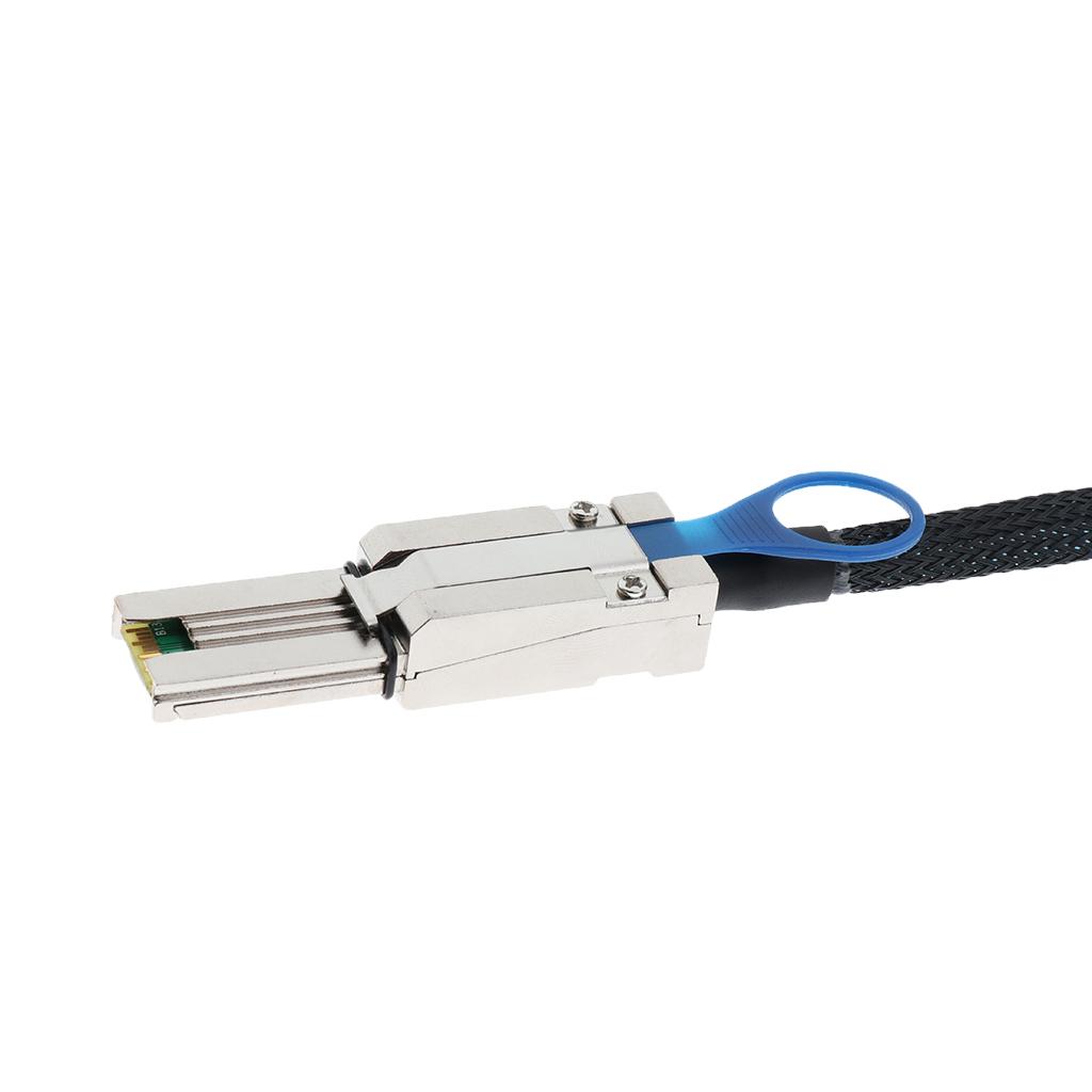 Mini SAS 26pin To 4X SATA Hard Drive Adapter Cable Cord 30AGW