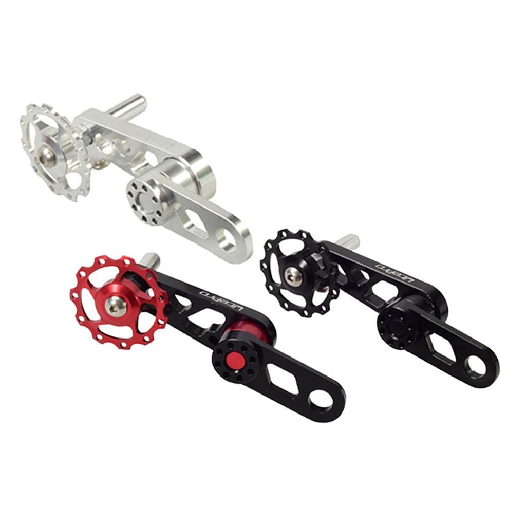 Chain Tensioner Single Speed Converter Bike Replacement Black Red