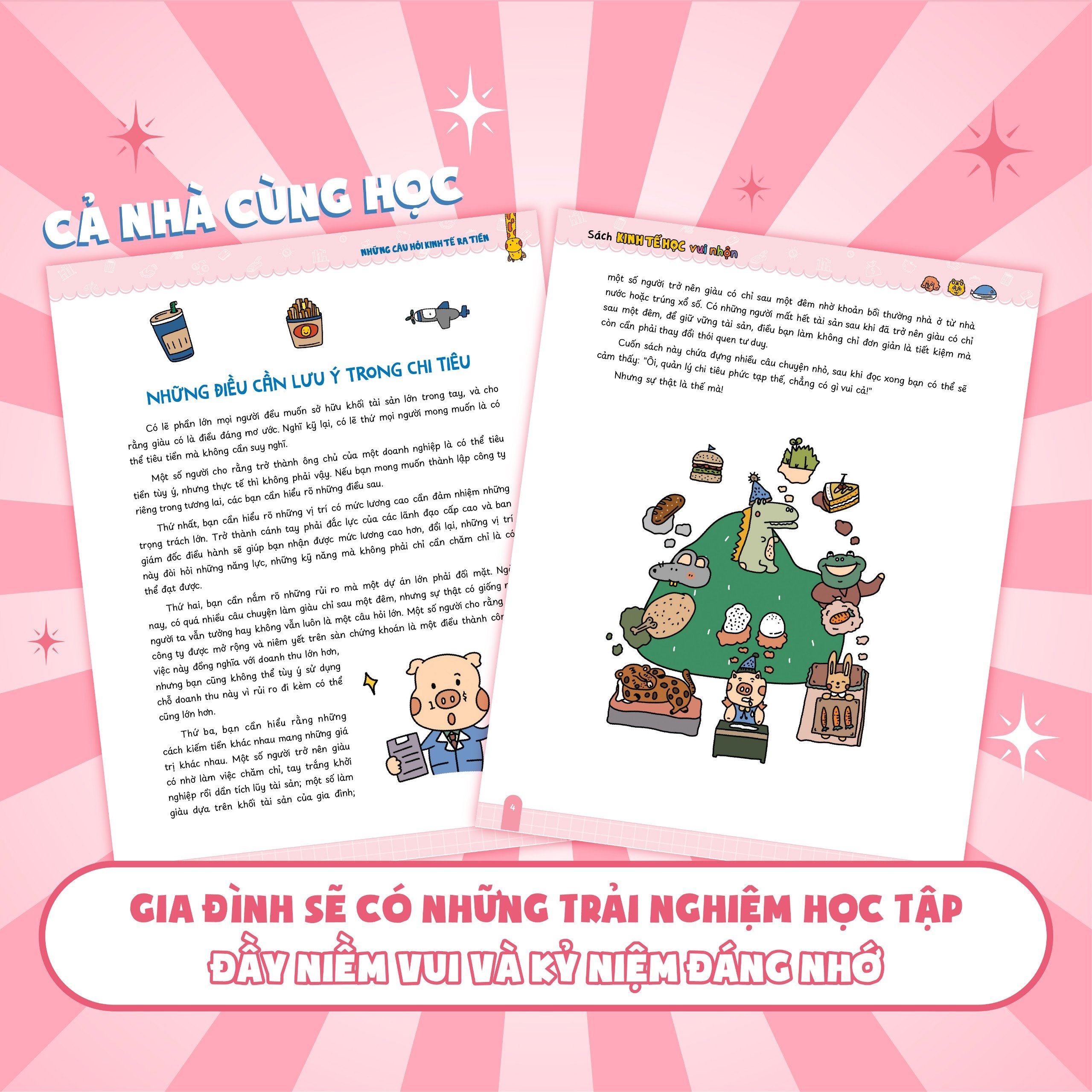 Sách Kinh Tế Học Vui Nhộn - Những Câu Hỏi Kinh Tế Ra Tiền