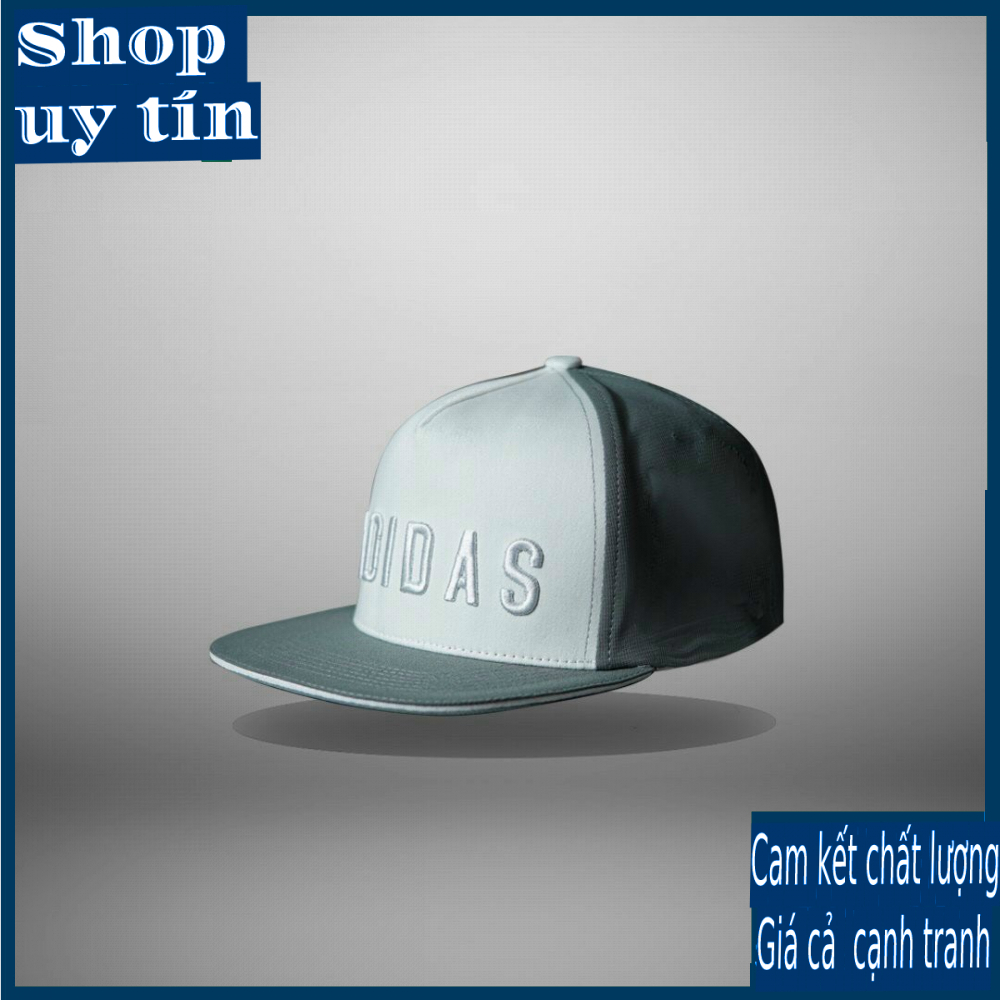 Freeship - MŨ NÓN KẾT LƯỠI TRAI SNAPBACK THÊU CHỮ NỔI - nhiều màu (màu xám, màu đỏ, xanh lam)