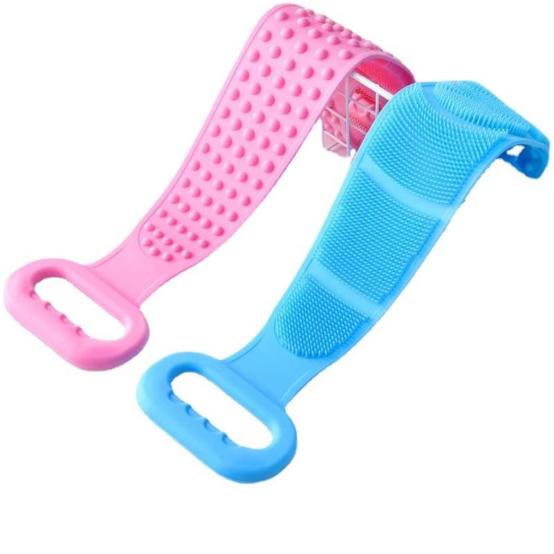 Bàn chải tắm, Bàn chải lưng silicon Bàn chải cơ thể Bồn tắm Chà lưng Bồn tắm Tẩy tế bào chết toàn thân Vòi hoa sen