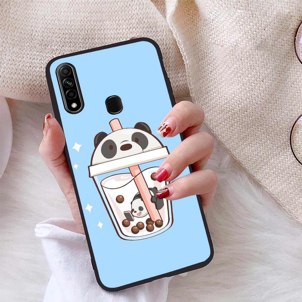 Ốp lưng dành cho Oppo A8 viền dẻo TPU Bộ Sưu Tập Phong Cách Trẻ Trung - Hàng chính hãng