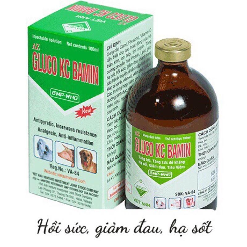 [THÚ Y] 1 lọ ĐƯỜNG GLUCO KC BAMIN dùng cho trâu bò lợn gà