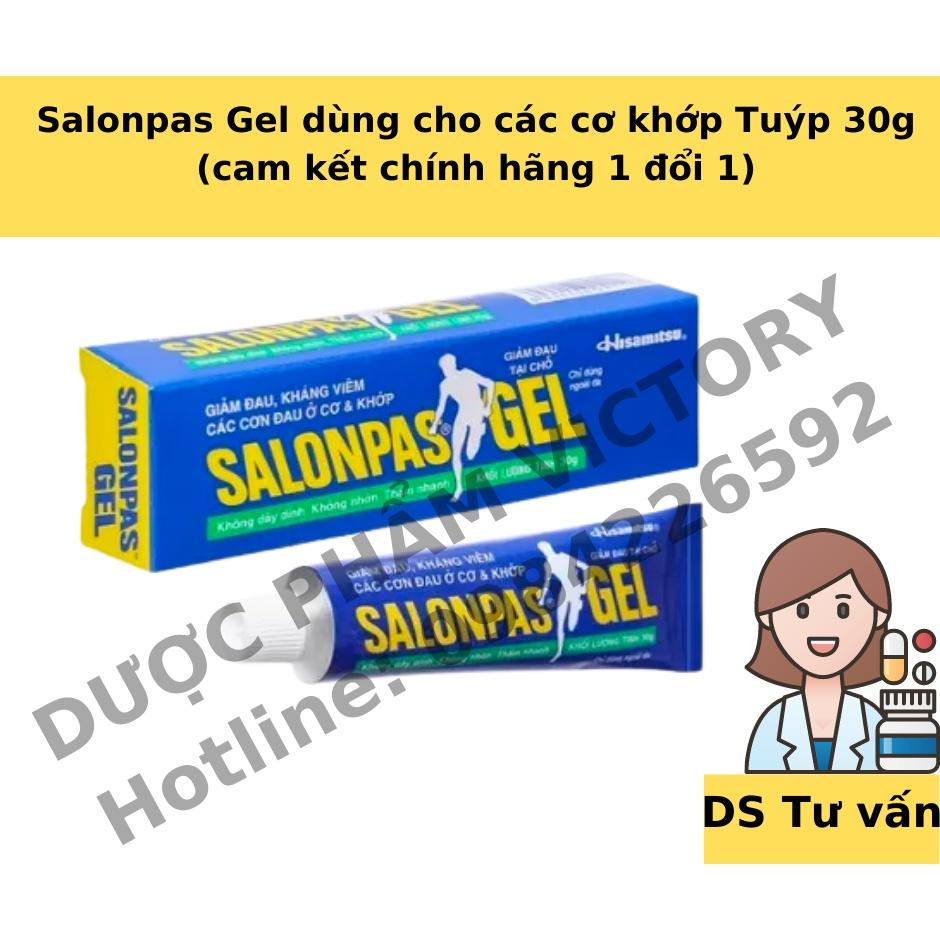 Salonpas Gel dùng cho các cơ khớp Tuýp 30g