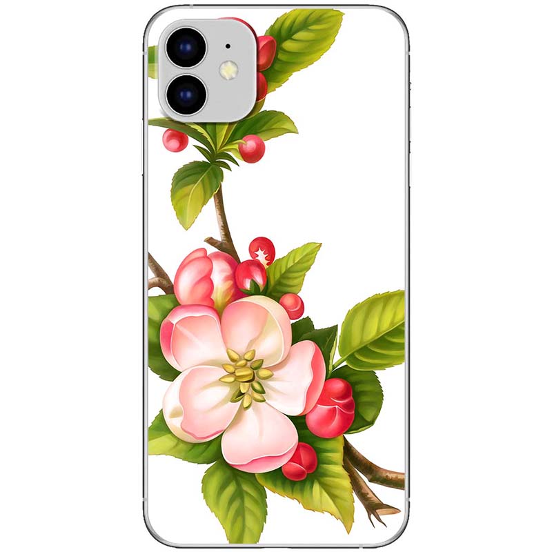 Ốp lưng dành cho iPhone 11 mẫu Hoa đào
