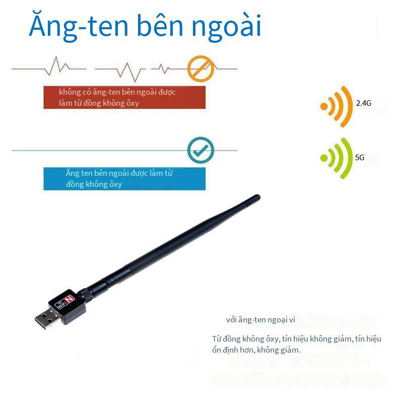 Đảm bảo chất lượng card mạng không dây 300M card mạng usb card mạng không dây thu wifi phát máy tính để bàn wifi không dây