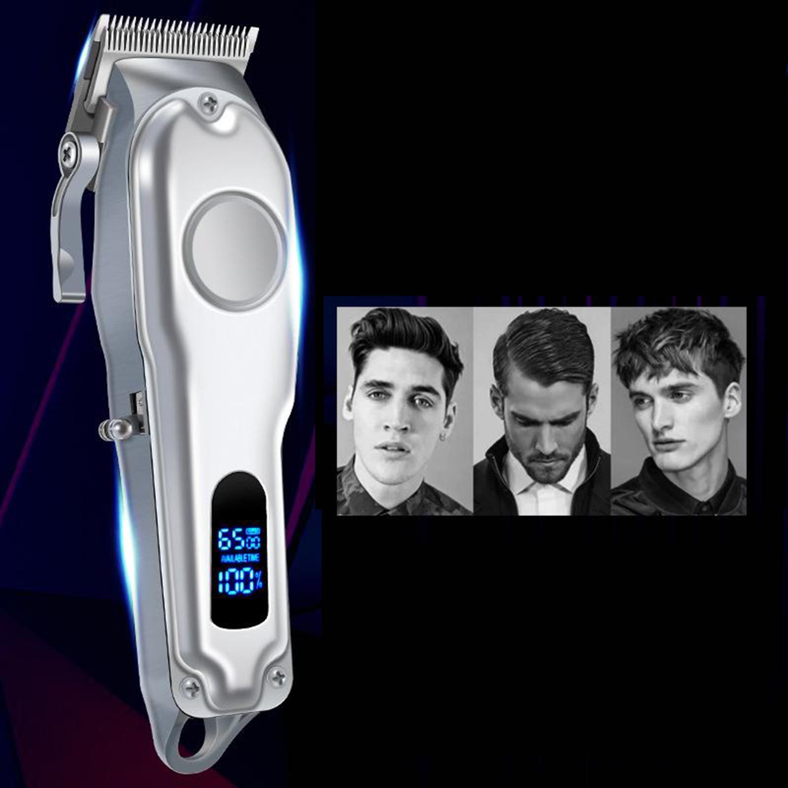 Salon Electric Hair Beard Grooming Trimmer Kit for Men Low Noise