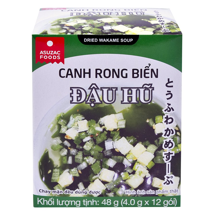 Canh rong biển Đậu hủ Asuzac