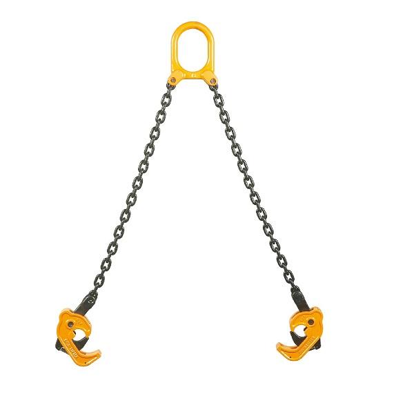 Dây xích Móc Cẩu Thùng Phuy, móc 2 đầu vào mép phuy dây dài 50cm nâng phuy 500kg